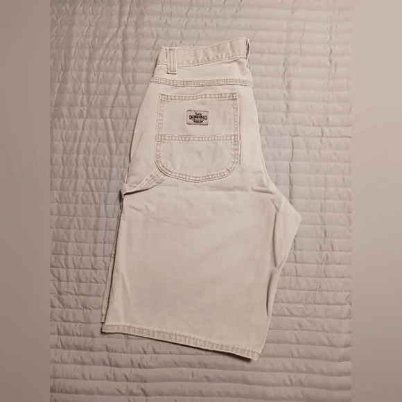 Lee Dungarees Men's Size 32L Carpenter Utility Beige Khaki Shorts - Picture 6 of 13